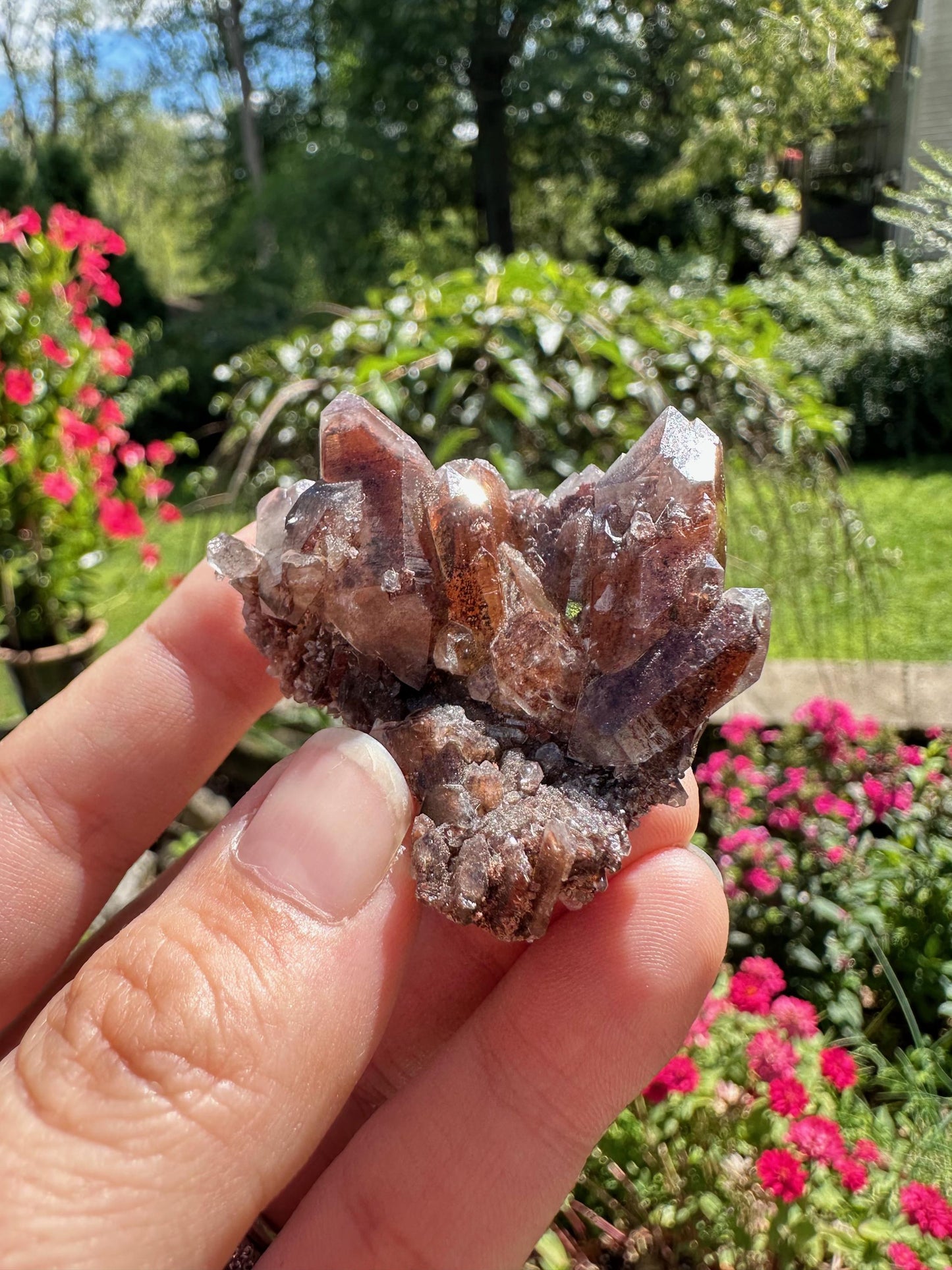 Orange River Quartz Cluster from South Africa