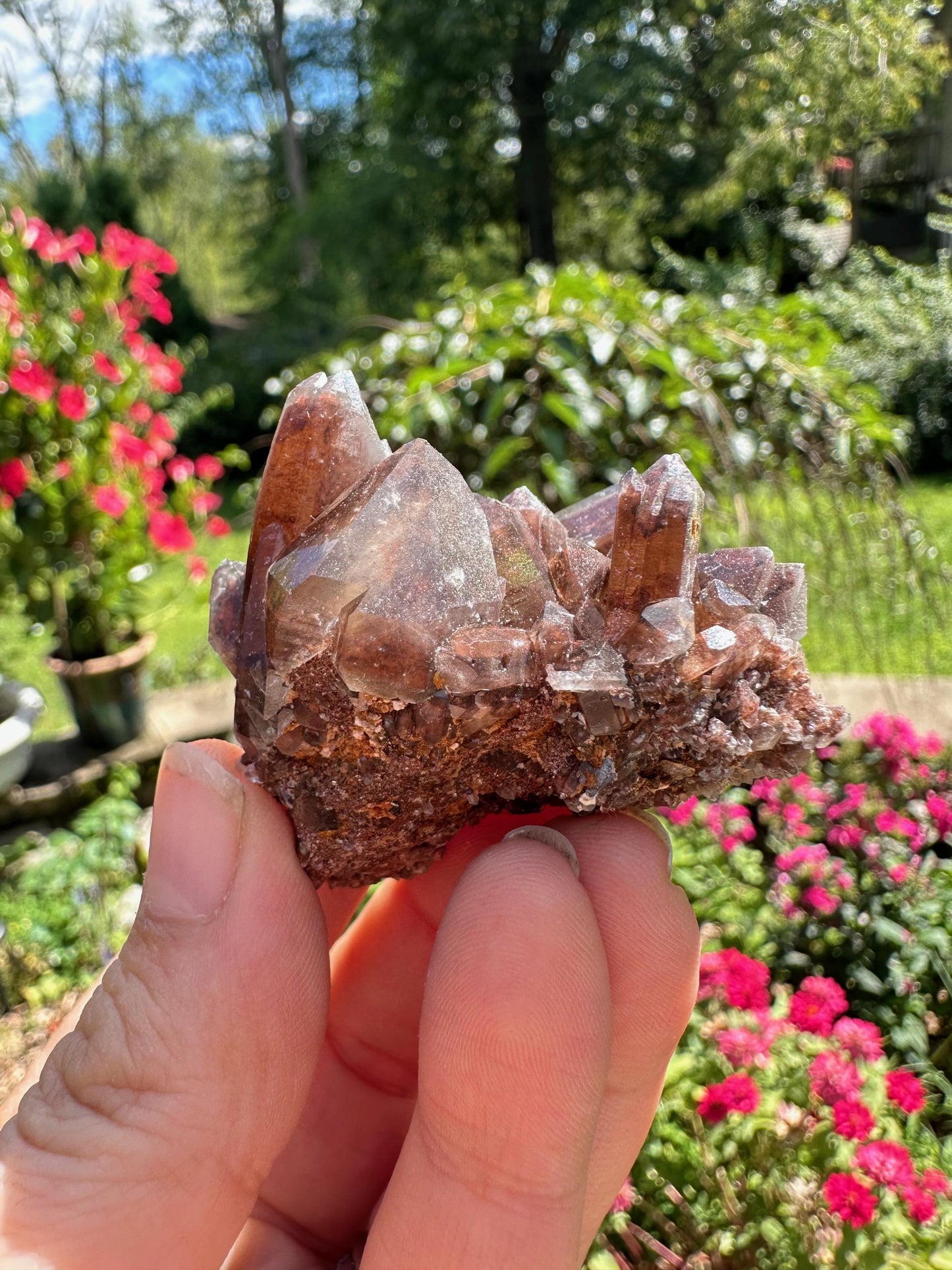 Orange River Quartz Cluster from South Africa