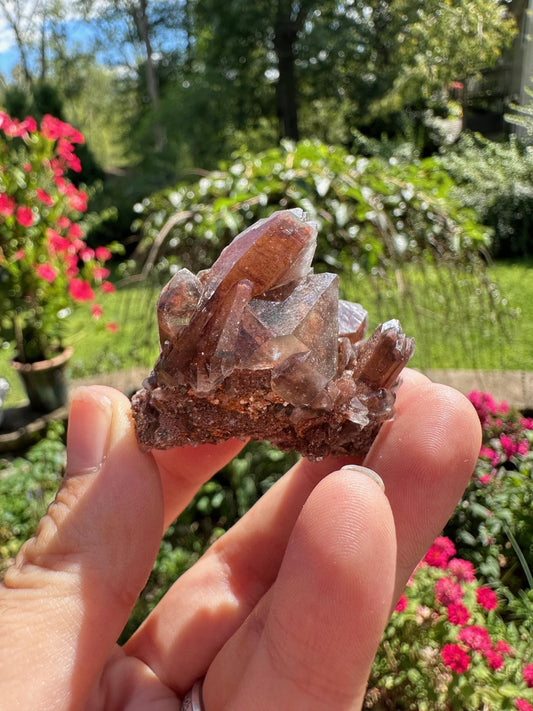 Orange River Quartz Cluster from South Africa