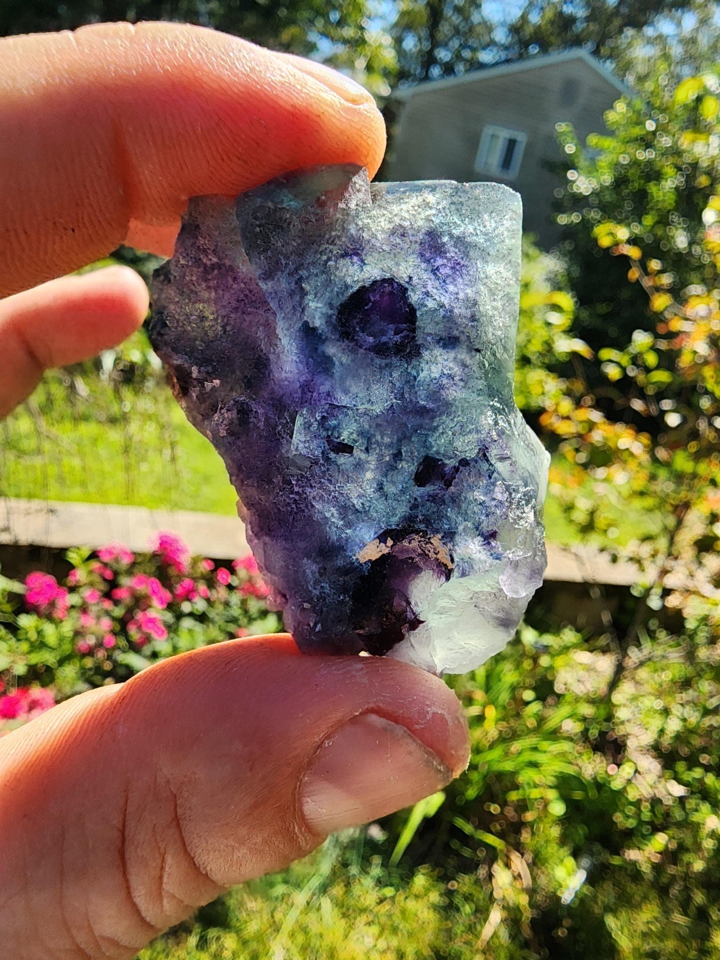 Yindu Fluorite Crystal Cluster from Inner Mongolia, China
