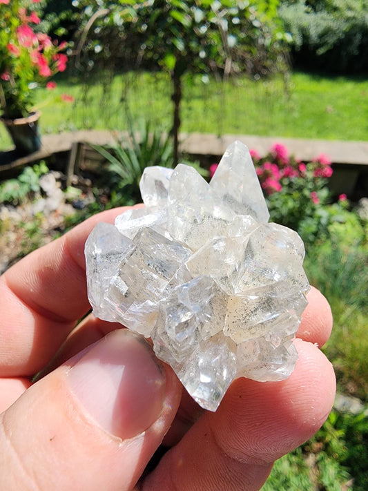 Marcasite Included Calcite from Linwood Mine Iowa USA