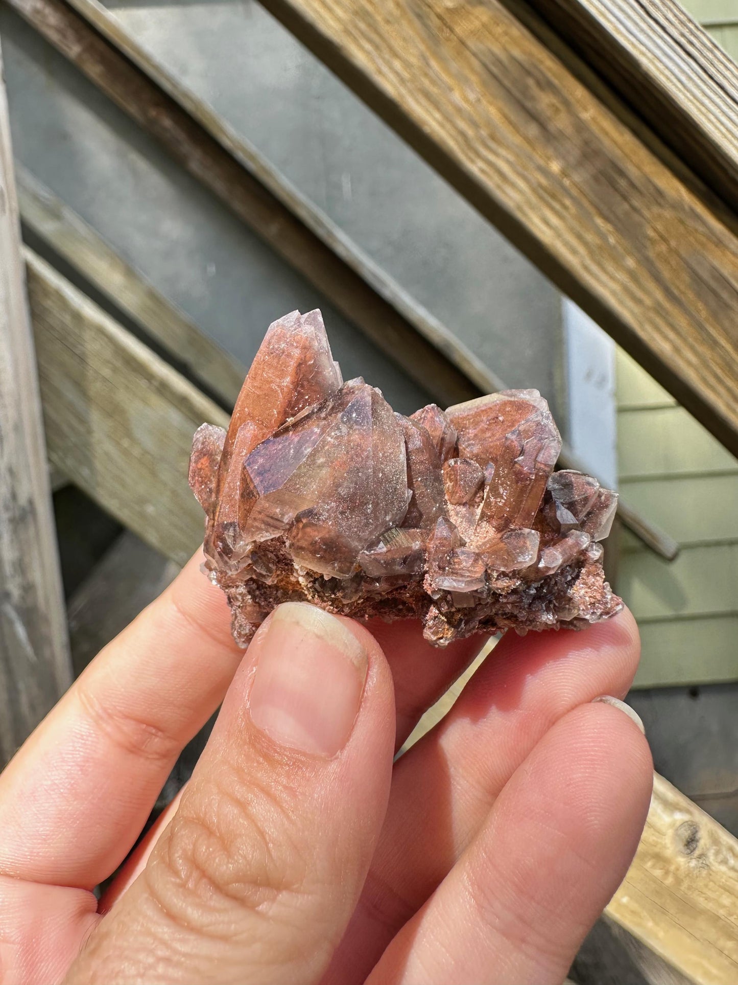 Orange River Quartz Cluster from South Africa