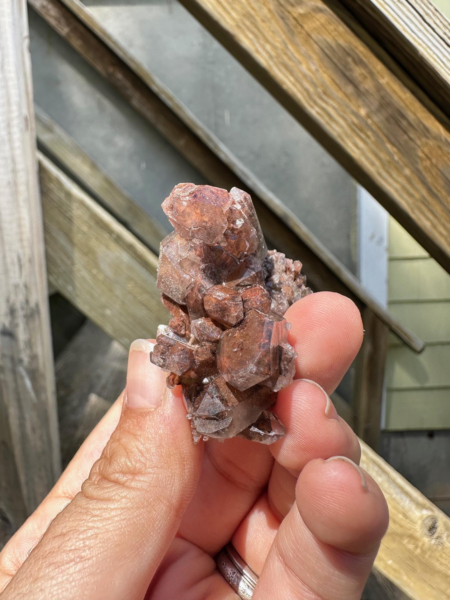 Orange River Quartz Cluster from South Africa