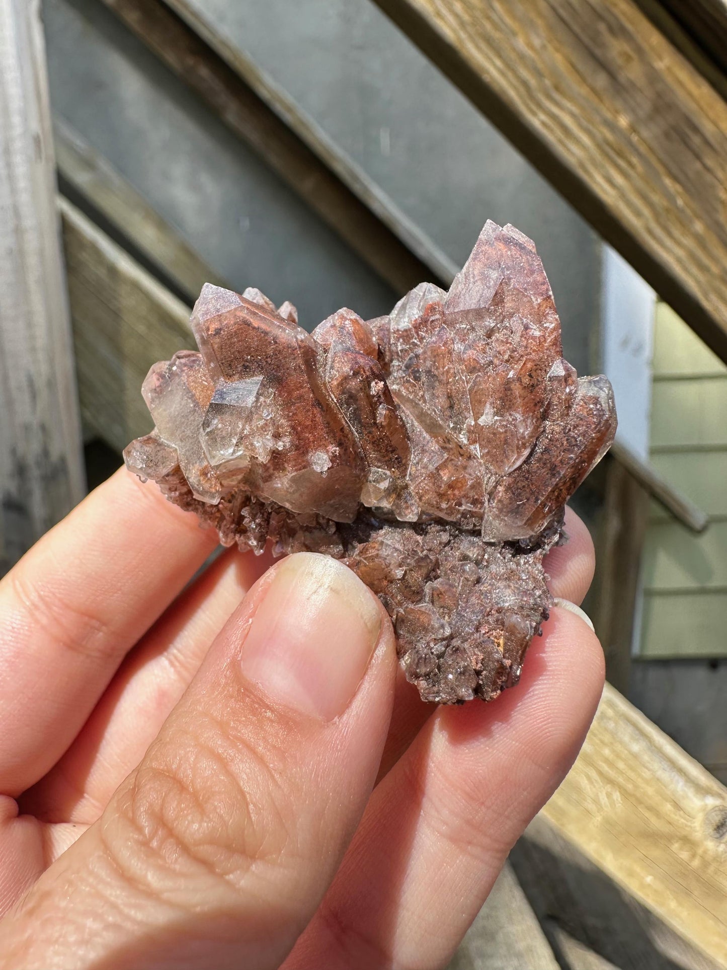 Orange River Quartz Cluster from South Africa