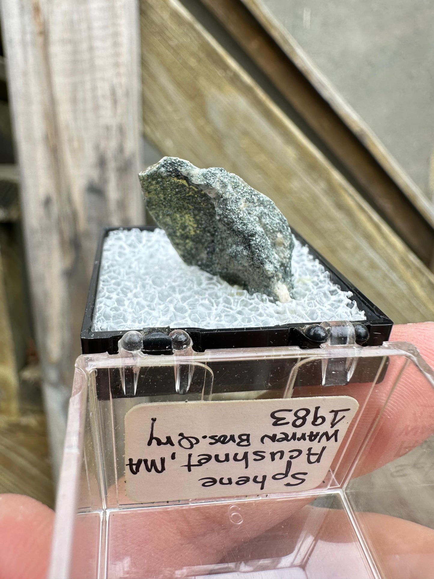Titanite (Sphene) from Acushnet, Massachusetts, USA