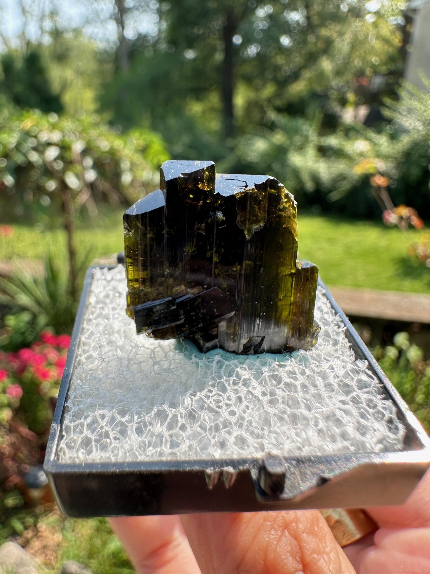 Epidote Crystals from Namibia
