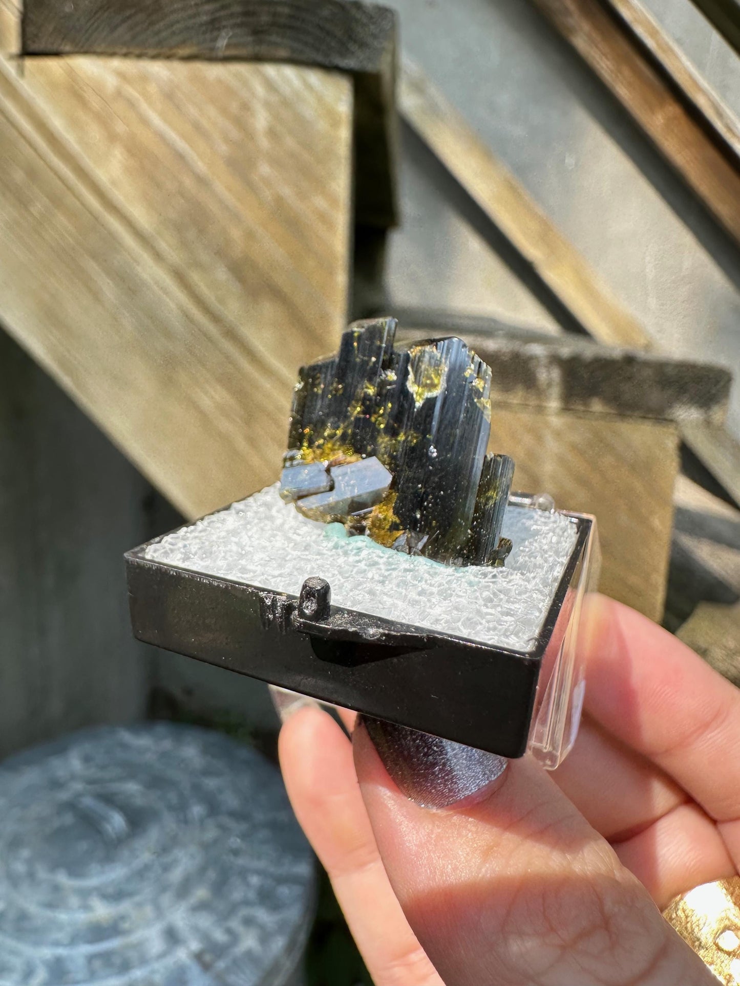 Epidote Crystals from Namibia