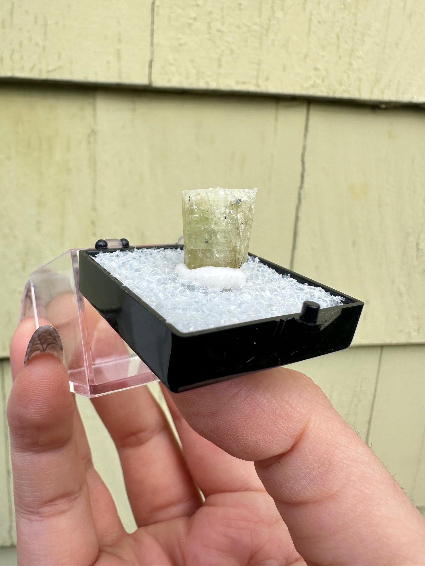 New England Heliodor Crystal from Connecticut