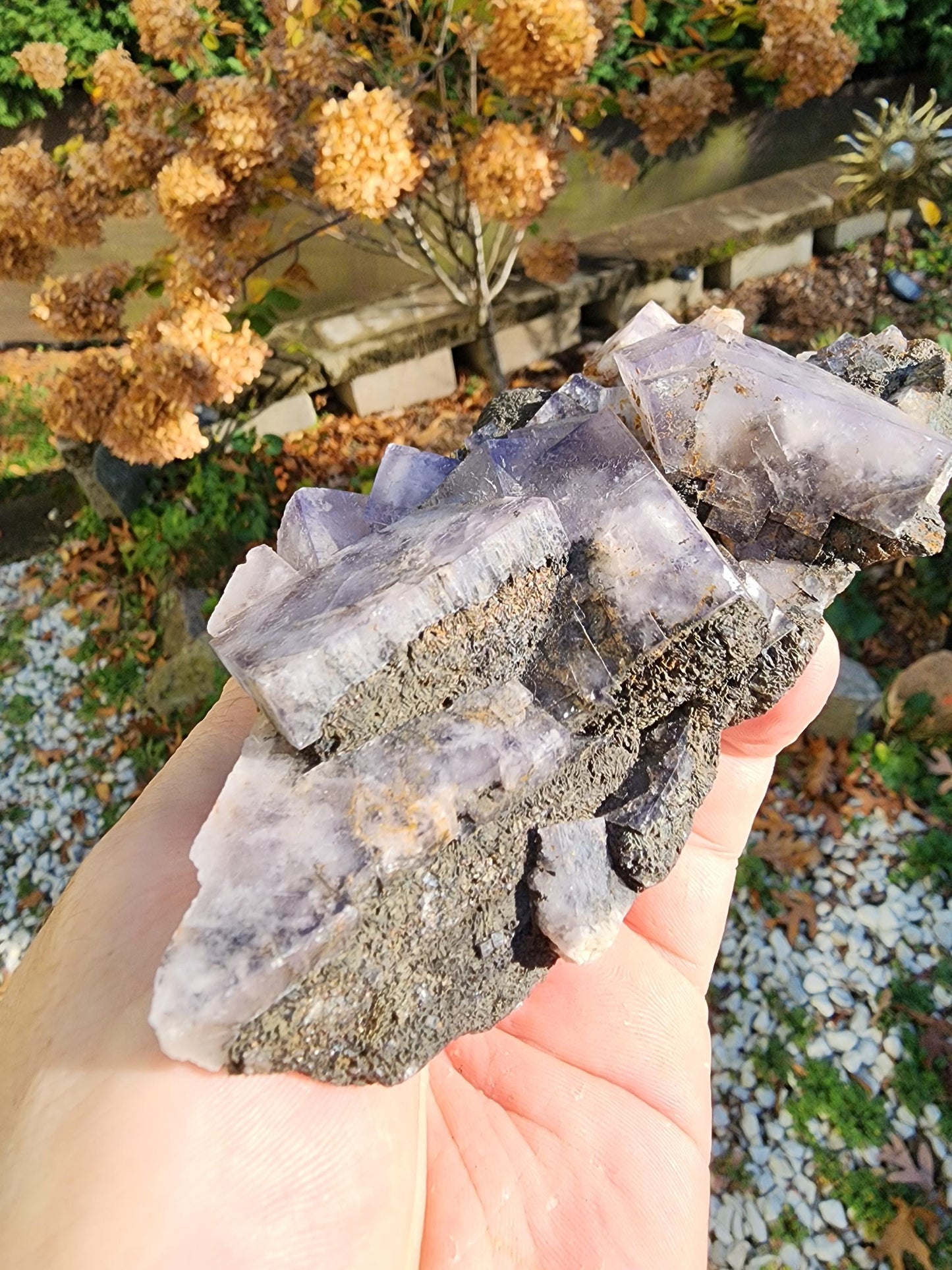 Weardale Fluorite Crystal from Durham County, England