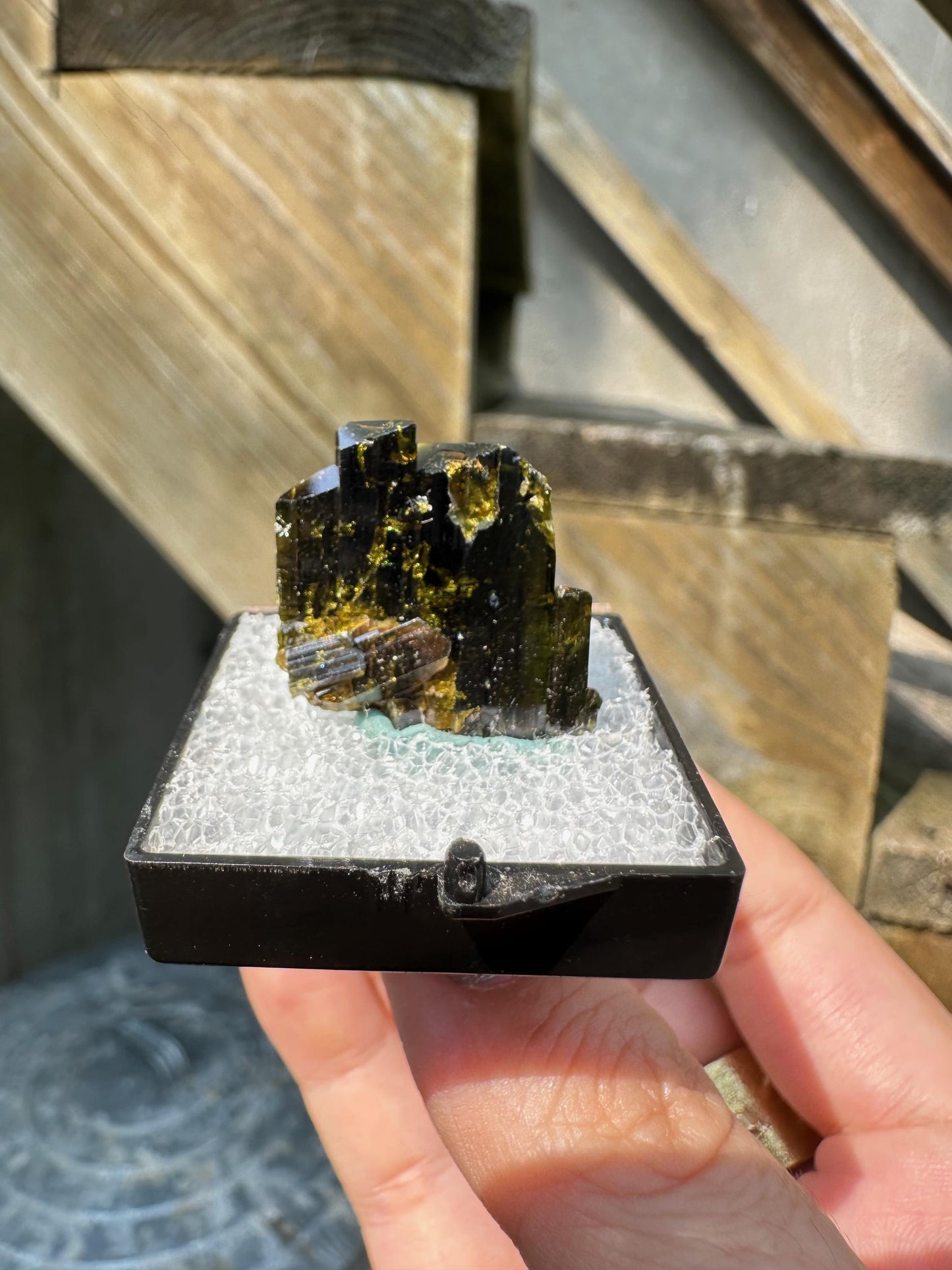 Epidote Crystals from Namibia