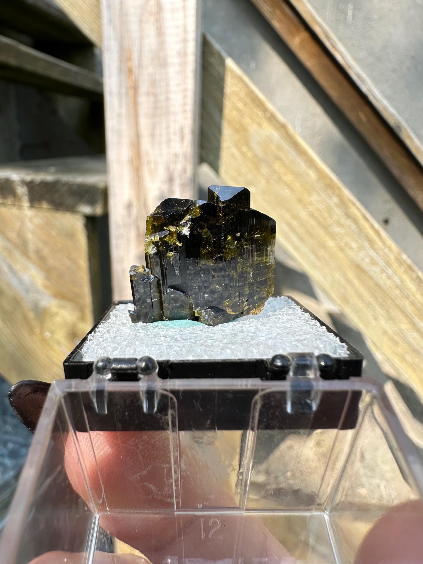 Epidote Crystals from Namibia