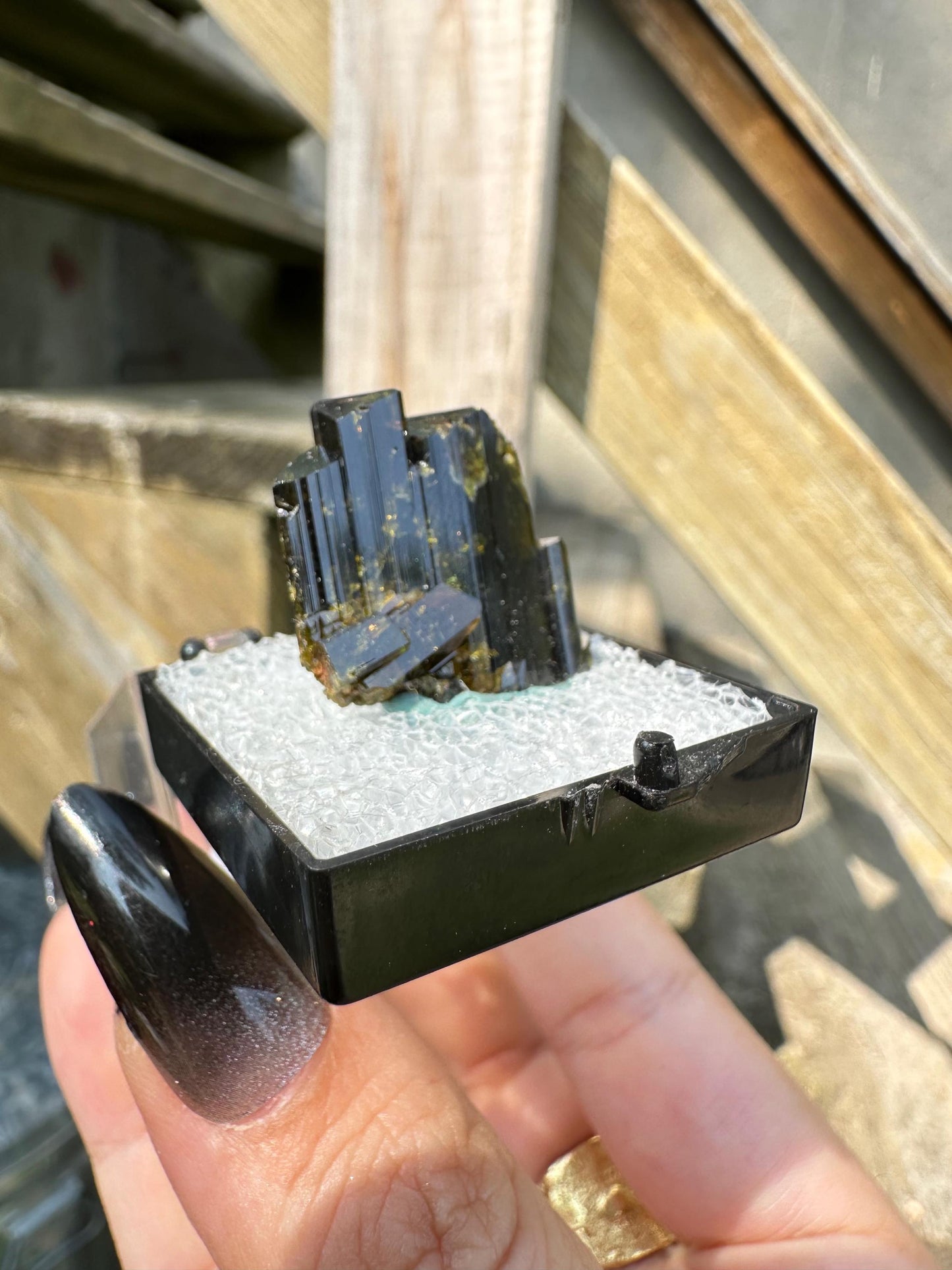Epidote Crystals from Namibia