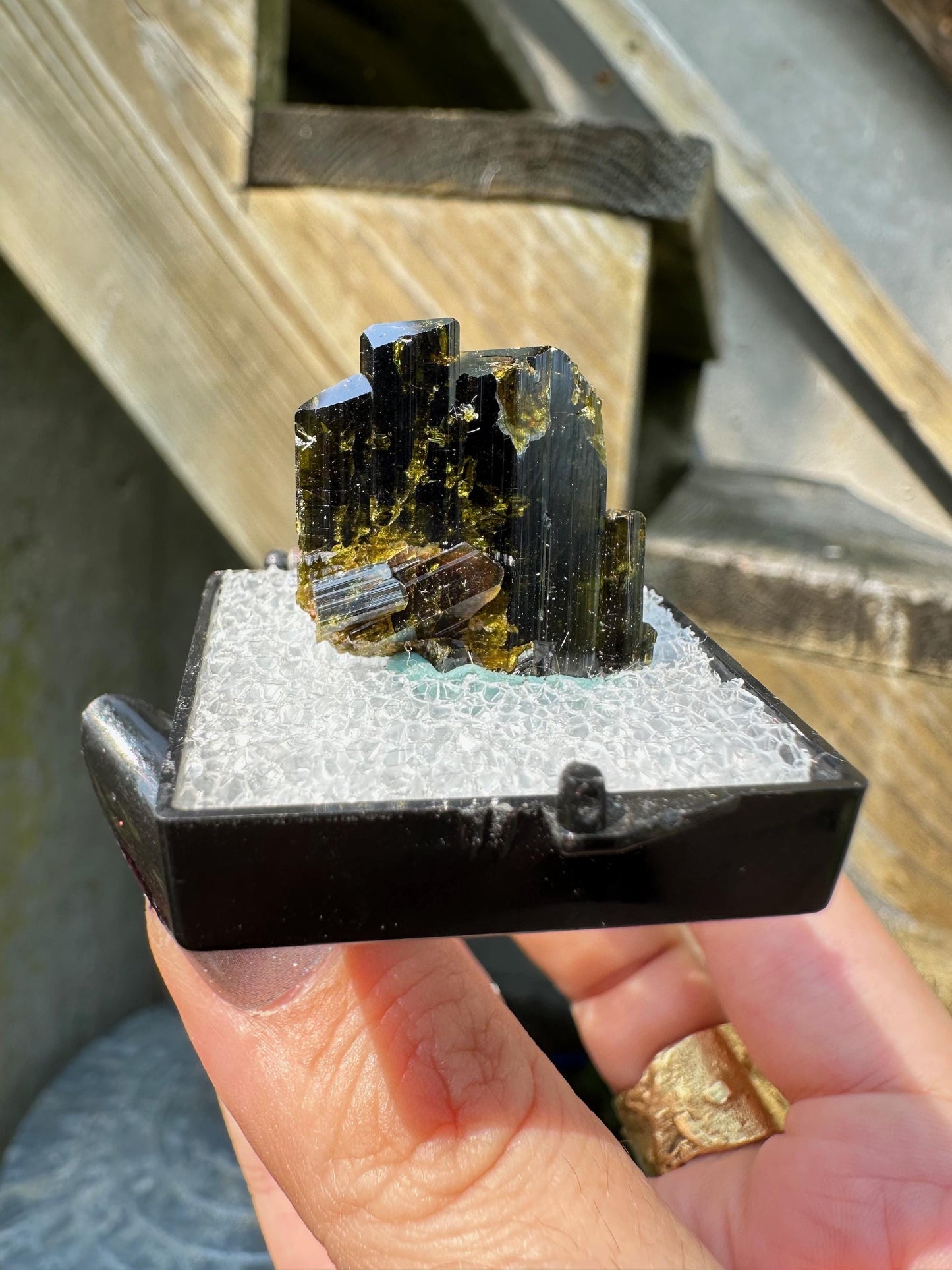 Epidote Crystals from Namibia