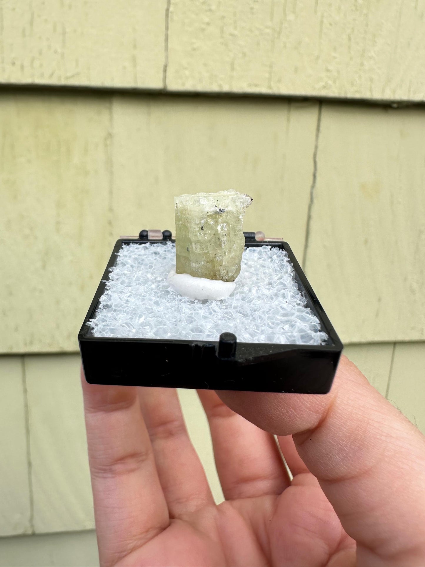 New England Heliodor Crystal from Connecticut