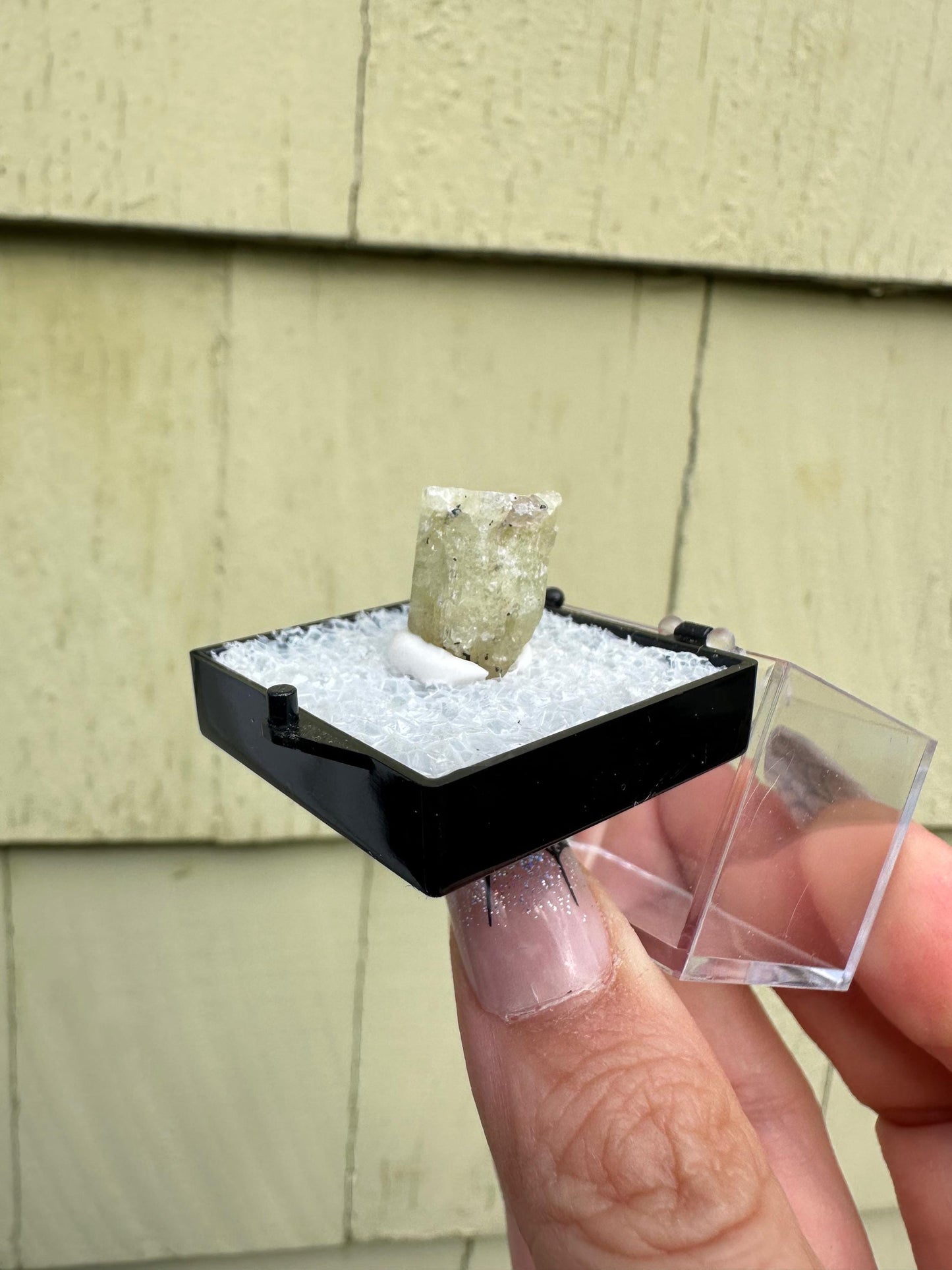 New England Heliodor Crystal from Connecticut
