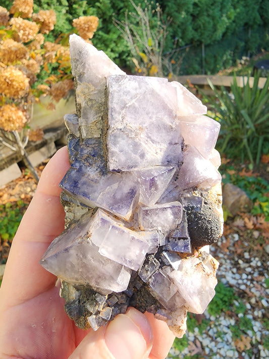 Weardale Fluorite Crystal from Durham County, England