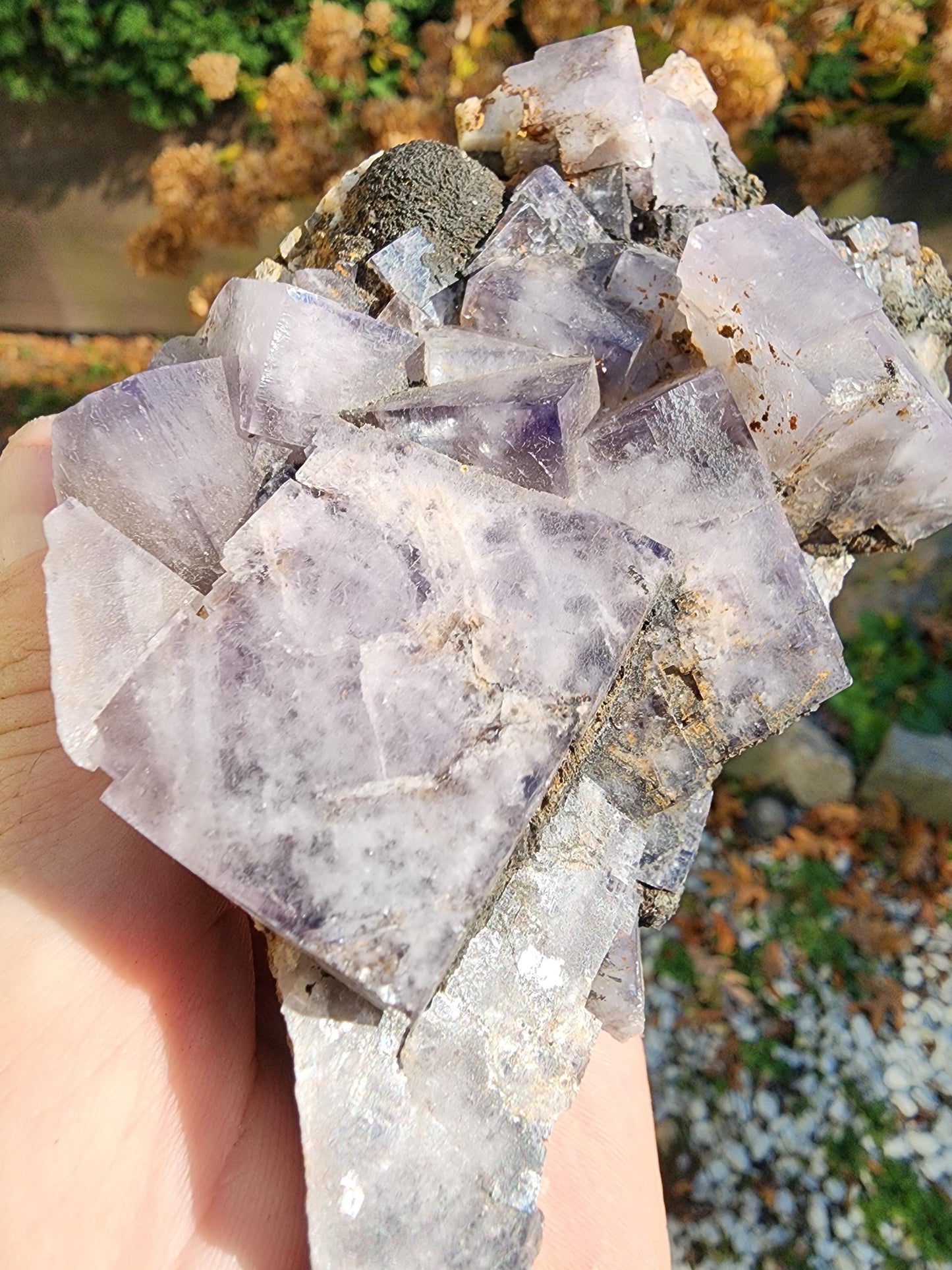 Weardale Fluorite Crystal from Durham County, England