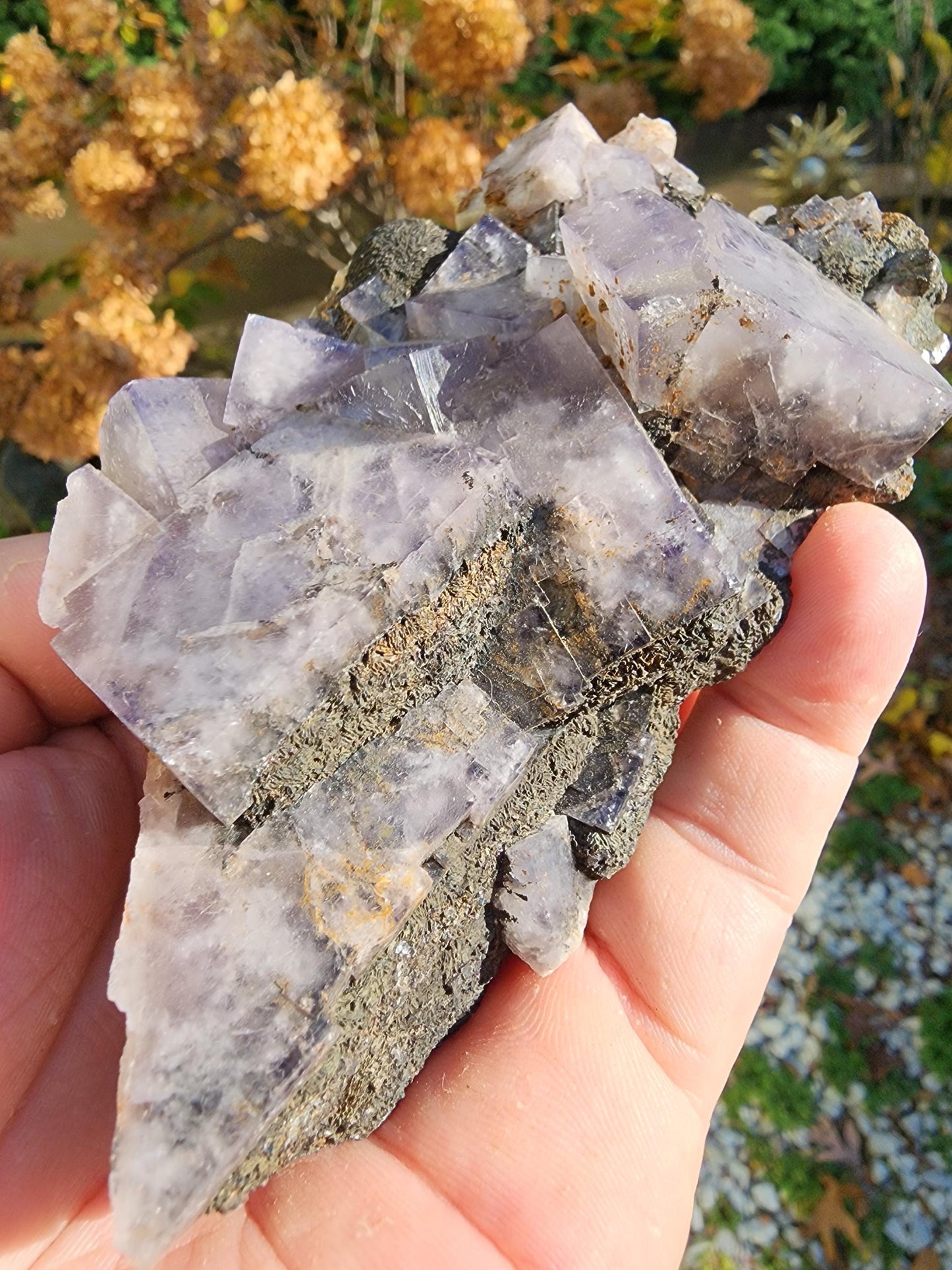 Weardale Fluorite Crystal from Durham County, England