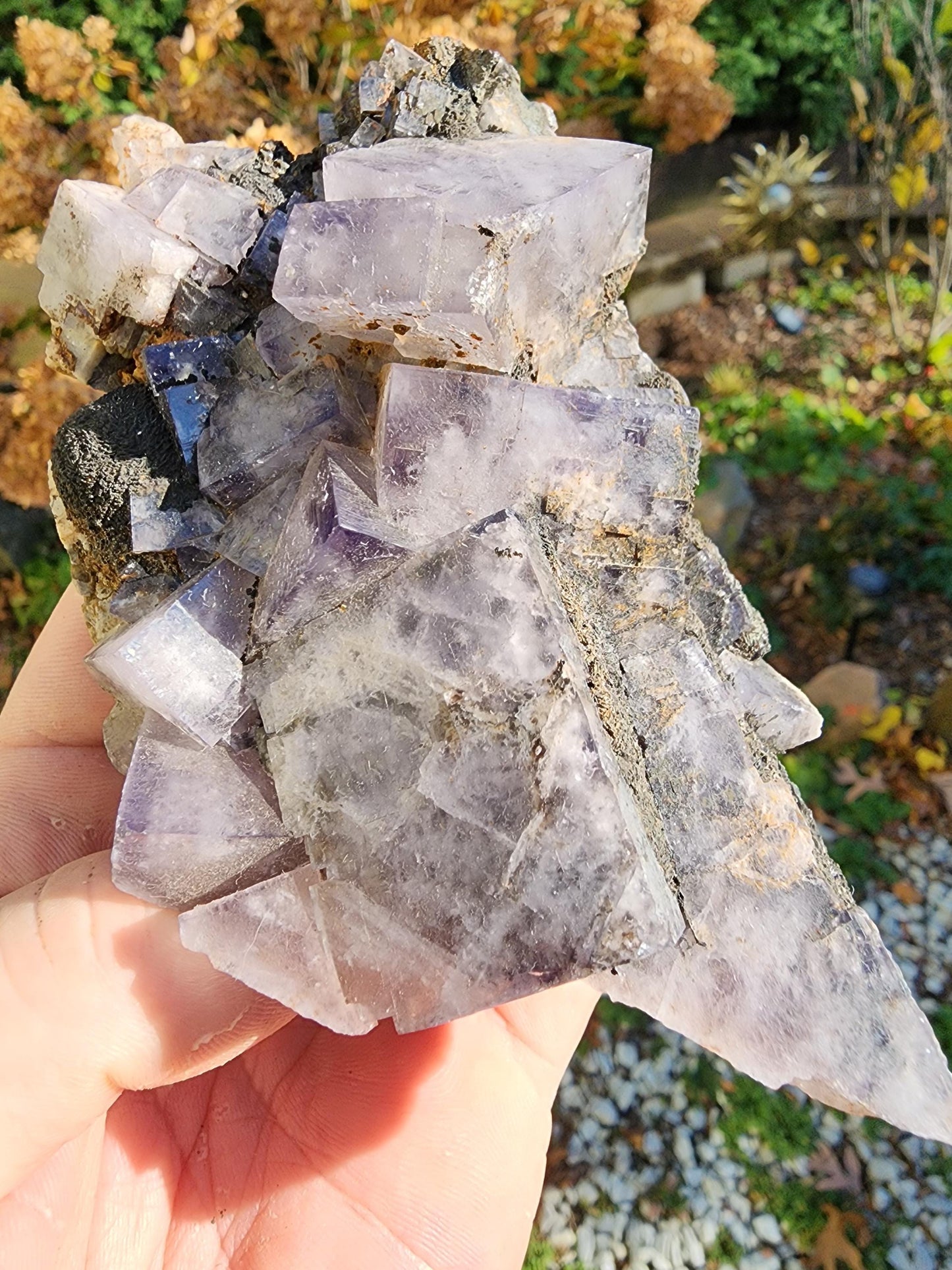 Weardale Fluorite Crystal from Durham County, England