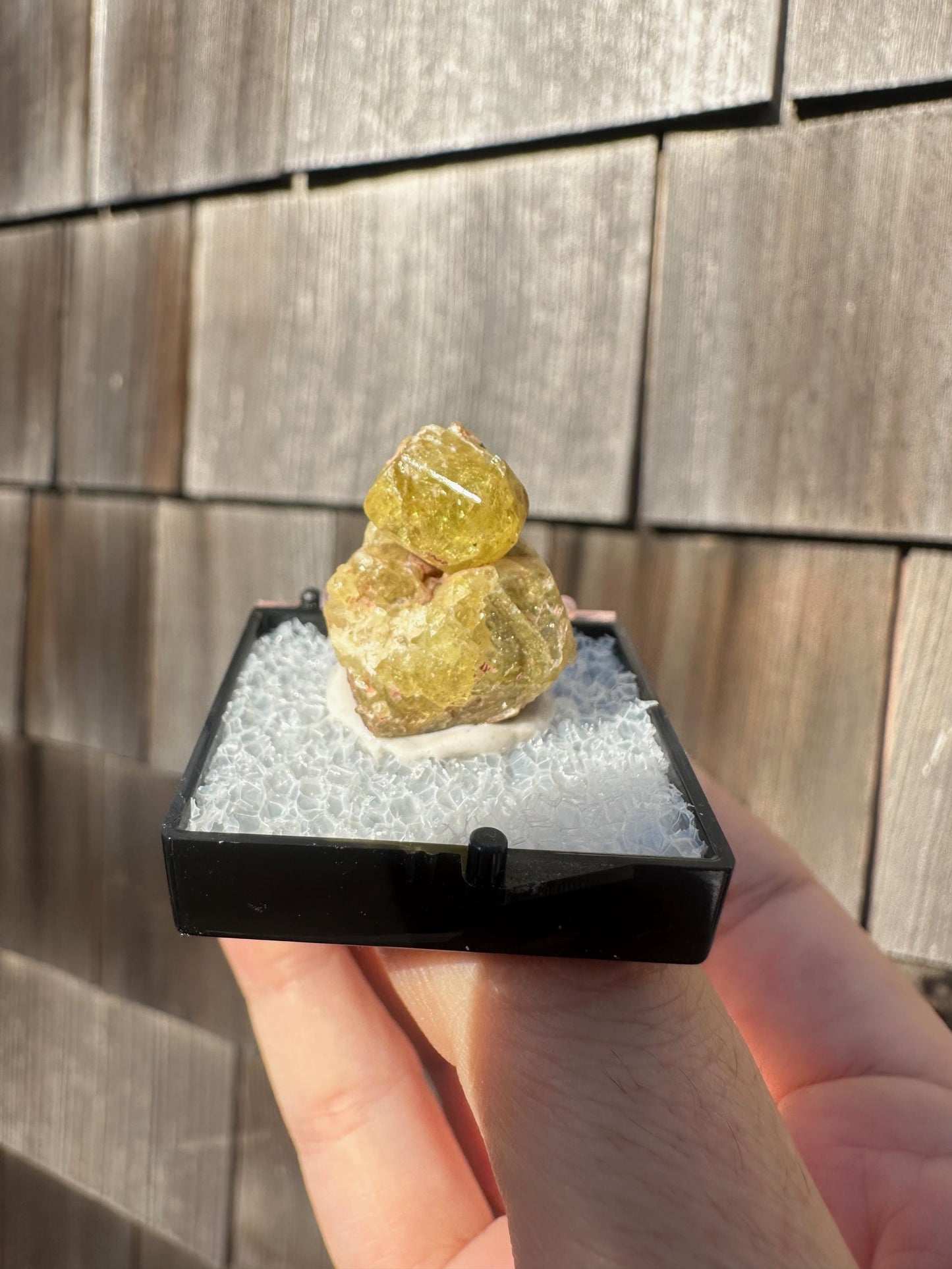 Yellow Topazolite Garnet From Mexico